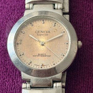 💦Geneva Superior quartz watch - water resistant 💦